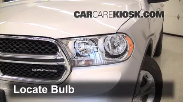 2011 Dodge Durango Crew 3.6L V6 FlexFuel Luces Luz de estacionamiento (reemplazar foco)